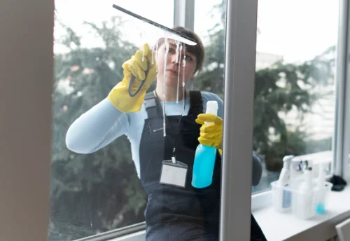 Nettoyage de vitres intérieures et extérieures à Plumelec